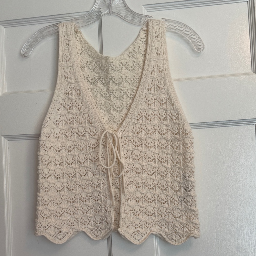 Willow & Root Tie-Front Tank Vest